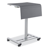 NPS® Sit-Stand Student Desk Pro, 23.5" x 19.5" x 28.5" to 41.75", Charcoal Gray, Ships in 1-3 Business Days (NPSSSDG20) Each