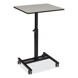 NPS® Sit-Stand Student's Desk, 20.75" x 26" x 27.75" to 44.5", Gray Nebula, Ships in 1-3 Business Days (NPSEDTC) Each