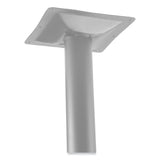 NPS® Cafe Table, 36w x 36d x 42h, Square Top/X-Base, Gray Nebula Top, Gray Base, Ships in 1-3 Business Days (NPSCG33636XB1GY) Each