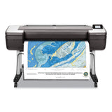 HP DesignJet T1700dr PostScript Large-Format Color Inkjet Printer (HEW1VD88B) Each