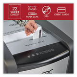 GBC® Momentum X22-23 Micro-Cut P-4 Anti-Jam Shredder, 22 Manual Sheet Capacity (GBCWSM177004) Each