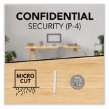 GBC® ShredMaster SX20-08 Micro-Cut Shredder, 20 Manual Sheet Capacity (GBC1758502F) Each