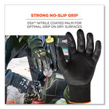 ergodyne® ProFlex 7001 Nitrile-Coated Gloves, Black, Medium, Pair, Ships in 1-3 Business Days (EGO17953) 1 Pair