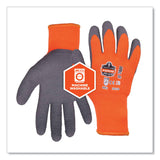 ergodyne® ProFlex 7401-CASE Coated Lightweight Winter Gloves, Orange, Medium, 144 Pairs/Carton, Ships in 1-3 Business Days (EGO17893) Case of 144