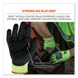 ergodyne® ProFlex 7041-CASE ANSI A4 Nitrile Coated CR Gloves, Lime, Medium, 144 Pairs/Carton, Ships in 1-3 Business Days (EGO17823) Case of 144