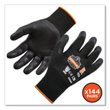 ergodyne® ProFlex 7001-CASE Nitrile Coated Gloves, Black, X-Large, 144 Pairs/Carton, Ships in 1-3 Business Days (EGO17855) Case of 144