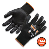 ergodyne® ProFlex 7001-CASE Nitrile Coated Gloves, Black, Medium, 144 Pairs/Carton, Ships in 1-3 Business Days (EGO17853) Case of 144