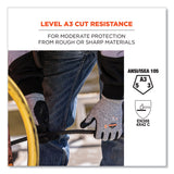 ergodyne® ProFlex 7031-CASE ANSI A3 Nitrile-Coated CR Gloves, Gray, X-Large, 144 Pairs/Carton, Ships in 1-3 Business Days (EGO17885) Case of 144