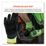 ergodyne® ProFlex 7041 ANSI A4 Nitrile-Coated CR Gloves, Lime, 2X-Large, Pair, Ships in 1-3 Business Days (EGO17816) 1 Pair