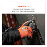 ergodyne® ProFlex 7401-CASE Coated Lightweight Winter Gloves, Orange, 2X-Large, 144 Pairs/Carton, Ships in 1-3 Business Days (EGO17896) Case of 144