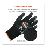 ergodyne® ProFlex 7001-CASE Nitrile Coated Gloves, Black, Medium, 144 Pairs/Carton, Ships in 1-3 Business Days (EGO17853) Case of 144