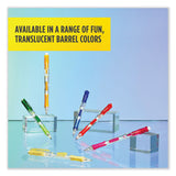 Paper Mate® Clear Point Mechanical Pencils with Tube of Lead/Erasers, 0.7 mm, HB (#2), Black Lead, Randomly Assorted Barrel Colors, 2/PK (PAP56047PP) Set of 2