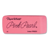 Paper Mate® Pink Pearl Eraser, For Pencil Marks, Rectangular Block, Large, Pink, 3/Pack (PAP70501) Pack of 3