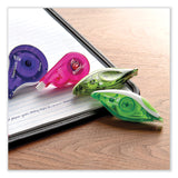 Paper Mate® Liquid Paper® DryLine Grip Correction Tape, Blue/Purple Applicators, 0.2" x 335",  2/Pack (PAP87813) Each