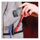 Paper Mate® Profile Ballpoint Pen, Retractable, Medium 1 mm, Blue Ink, Translucent Blue Barrel, 36/Pack (PAP2095447) Pack of 36