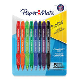 Paper Mate® Profile Mechanical Pencils, 0.7 mm, HB (#2), Black Lead, Assorted Barrel Colors, 8/Pack (PAP2105705) Pack of 6