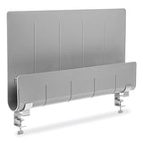 deflecto® Oasis Privacy Panel, 24 x 2.7 x 16.36, Gray (DEF400005) Each