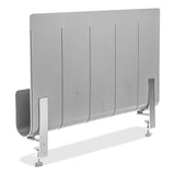 deflecto® Oasis Privacy Panel, 24 x 2.7 x 16.36, Gray (DEF400005) Each