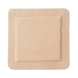 McKesson Foam Dressing 6 X 6 Inch With Border Film Backing Silicone Gel Adhesive Square Sterile (886433_BX) 10/BX