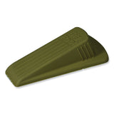 Master Caster® Big Foot Doorstop, No Slip Rubber Wedge, 2.25w x 4.75d x 1.25h, Beige (MAS00900) Each