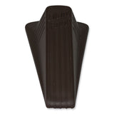 Master Caster® Giant Foot Doorstop, No-Slip Rubber Wedge, 3.5w x 6.75d x 2h, Brown (MAS00964) Each
