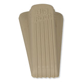Master Caster® Big Foot Doorstop, No Slip Rubber Wedge, 2.25w x 4.75d x 1.25h, Beige (MAS00900) Each