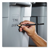 Sharpie® Peel-Off China Markers, Black, Dozen (SAN2089) 1 Dozen