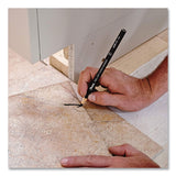 Sharpie® Peel-Off China Markers, Black, Dozen (SAN2089) 1 Dozen