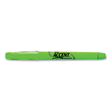 Sharpie® Pocket Style Highlighters, Fluorescent Green Ink, Chisel Tip, Green Barrel, Dozen (SAN27026) Dozen