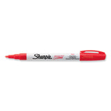 Sharpie® Permanent Paint Marker, Fine Bullet Tip, Red (SAN35535) Each