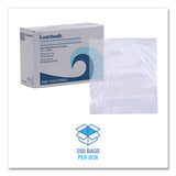 Boardwalk® Reclosable Food Storage Bags, 1 gal, 2.7 mil, 10.5" x 11", Clear, 250/Box (BWK1GALFZRBAG) Case of 250