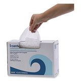 Boardwalk® Reclosable Food Storage Bags, 1 gal, 2.7 mil, 10.5" x 11", Clear, 250/Box (BWK1GALFZRBAG) Case of 250
