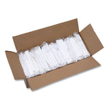 Boardwalk® Four-Piece Cutlery Kit, Fork/Knife/Napkin/Teaspoon, Heavyweight, White, 250/Carton (BWKFKTNHWPSWH) Case of 250