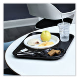 Boardwalk® Six-Piece Cutlery Kit, Condiment/Fork/Knife/Napkin/Teaspoon, Black, 250/Carton (BWKFKTNSMWPSBLA) Case of 250