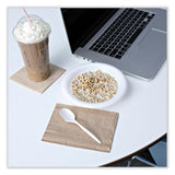 Boardwalk® Mediumweight Wrapped Polypropylene Cutlery, Soup Spoon, White, 1,000/Carton (BWKSSMWPPWIW) Case of 1000