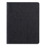 Universal® Pressboard Report Cover, Two-Piece Prong Fastener, 3" Capacity, 8.5 x 11, Black/Black (UNV80571) 1 Pack of 1