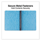 Universal® Pressboard Report Cover, Two-Piece Prong Fastener, 3" Capacity, 8.5 x 11, Light Blue/Light Blue (UNV80572) 1 Pack of 1