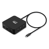 Adesso 11-in-1 USB-C Multi-Port TAA Compliant Docking Station, Black (ADEAUH4050) Each