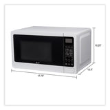 Avanti 0.7 Cu Ft Microwave Oven, 700 Watts, White (AVAMT7V0W) Each