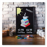 Sharpie® Wet-Erase Chalk Marker, Medium Bullet Tip, White, 2/Pack (SAN2103010) Pack Of 4