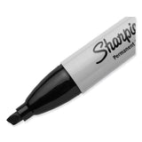 Sharpie® Chisel Tip Permanent Marker, Broad Chisel Tip, Black, 36/Pack (SAN2083007) Pack of 36