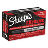 Sharpie® Extreme Marker, Fine Bullet Tip, Black, Dozen (SAN1927432) 1 Dozen