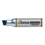 Sharpie® Magnum Permanent Marker, Broad Chisel Tip, Blue (SAN44003) Each