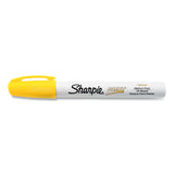 Sharpie® Permanent Paint Marker, Medium Bullet Tip, Yellow (SAN35554) Each