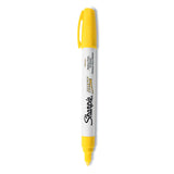 Sharpie® Permanent Paint Marker, Medium Bullet Tip, Yellow (SAN35554) Each