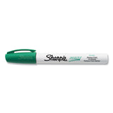 Sharpie® Permanent Paint Marker, Medium Bullet Tip, Green (SAN35552) Each