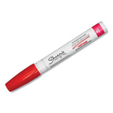 Sharpie® Permanent Paint Marker, Medium Bullet Tip, Red (SAN35550) Each