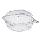 Dart® ClearSeal Hinged-Lid Plastic Containers, 5.86 x 3.11, Clear, Plastic, 500/Carton (DCCPET57PST1) Case of 500
