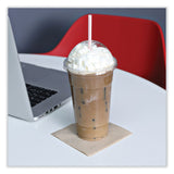 Boardwalk® Beverage Napkins, 1-Ply, 9.5" x 9.5", Kraft, 500/Pack, 8 Packs/Carton (BWK8300K) Case of 4,000