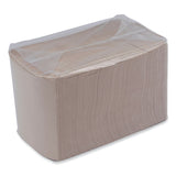 Boardwalk® Beverage Napkins, 1-Ply, 9.5" x 9.5", Kraft, 500/Pack, 8 Packs/Carton (BWK8300K) Case of 4,000